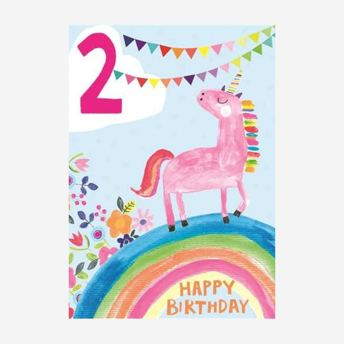 2 Today Unicorn Card by Paper Salad