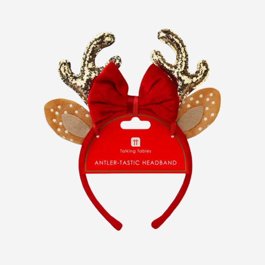Antler-Tastic Reindeer Christmas Headband