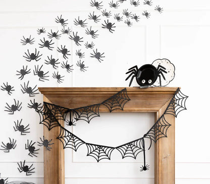 HAL1311 - Glittered Wall Spiders