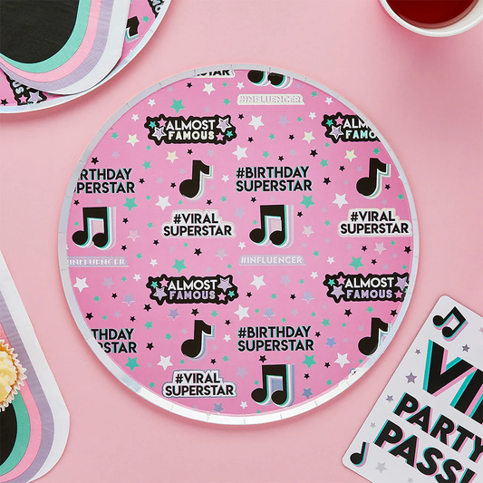 Let'S Dance Paper Plates 8 Pack