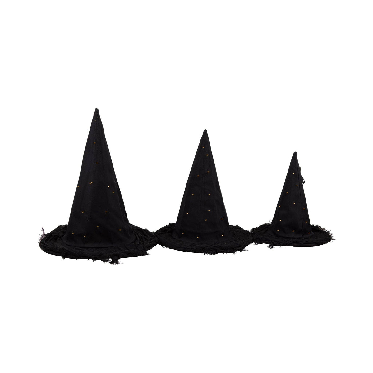 Light Up Witch Hat Set – Set of 3