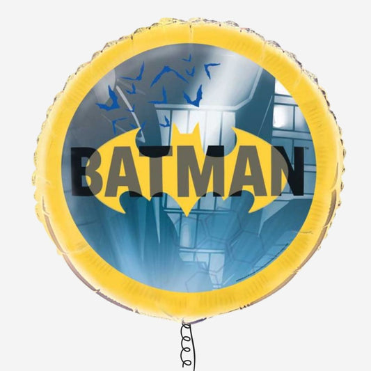 Batman 18"  Inflated Foil Round Balloon