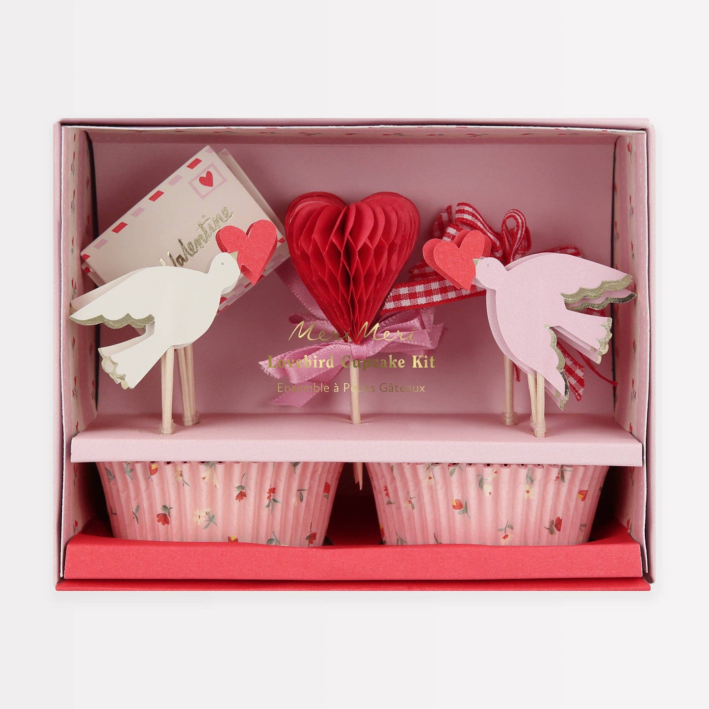 Lovebird Cupcake Kit by Meri Meri