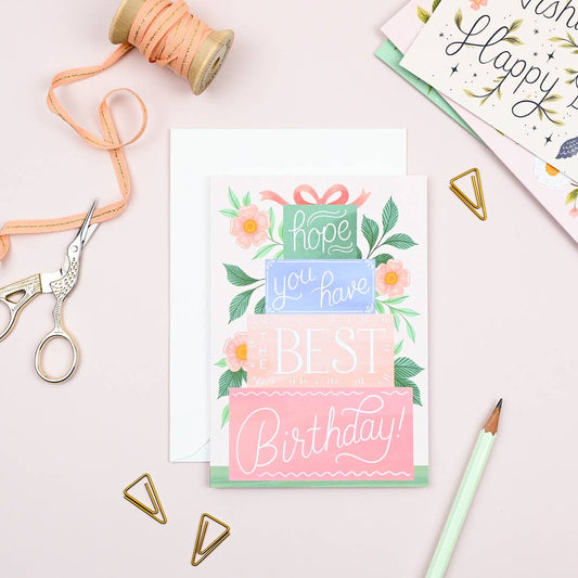 Presents Birthday Card