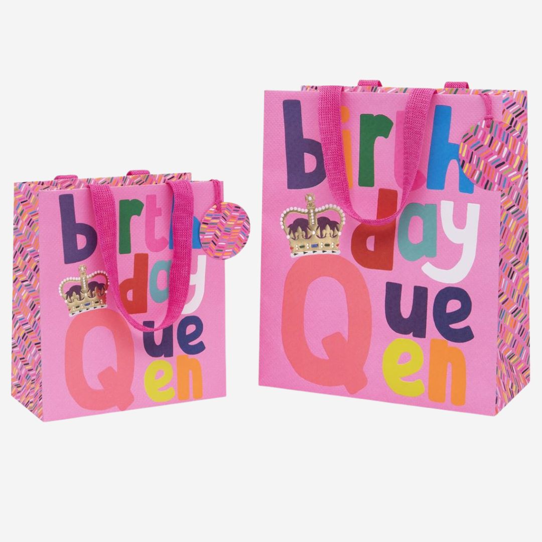 Birthday Queen Medium Gift Bag by Paper Salad