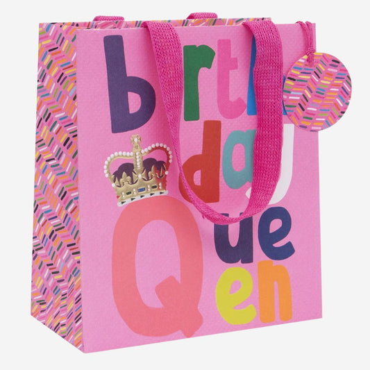 Birthday Queen Medium Gift Bag by Paper Salad