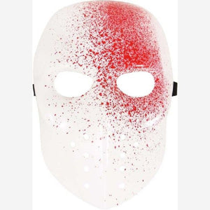 Adult Blooded White Face Mask