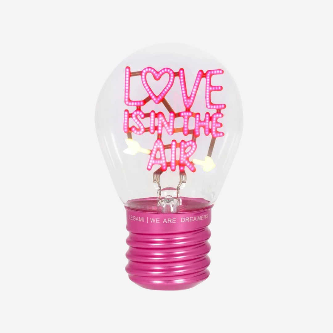 Love is in the Air Valentines Bulb - Legami