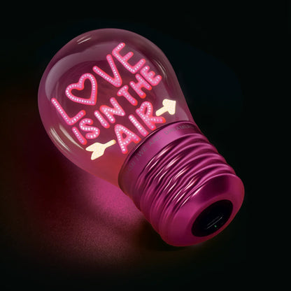 Love is in the Air Valentines Bulb - Legami