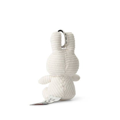 Miffy Keyring Corduroy White