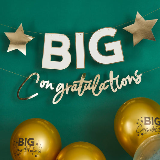 Big Congratulation Card Banner