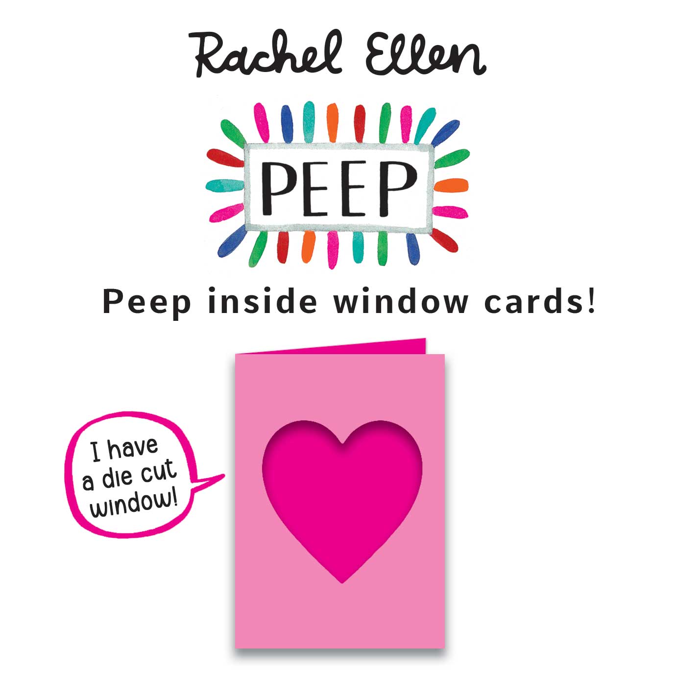 Peep - Feel Better Soon Card/Rainbow