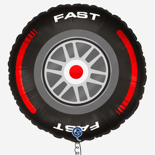 18" Tyre Inflated Foil Balloon