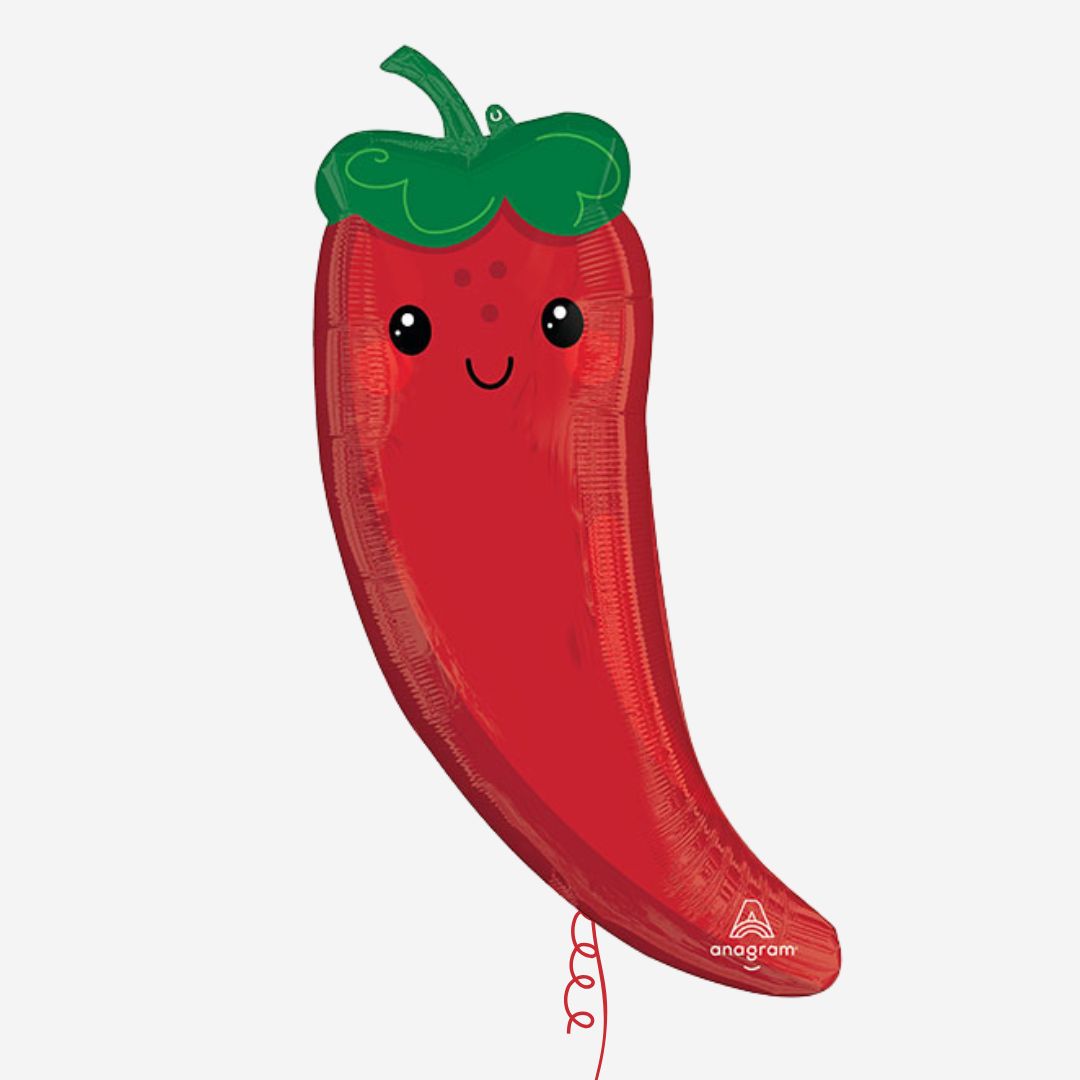 Chilli Pepper Supershape Inflated Balloon