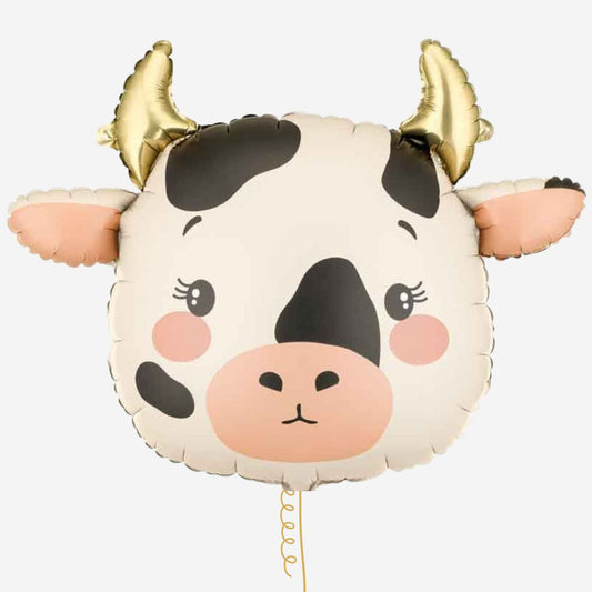 Cow Head Inflated Foil Balloon