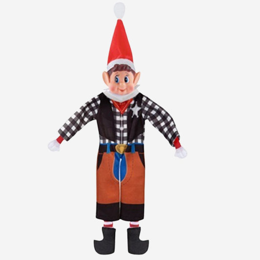 Naughty Elf Cowboy Costume