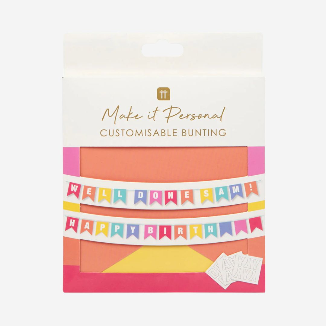 Customisable Bunting