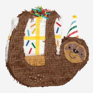 Sloth Shaped Drum Piñata
