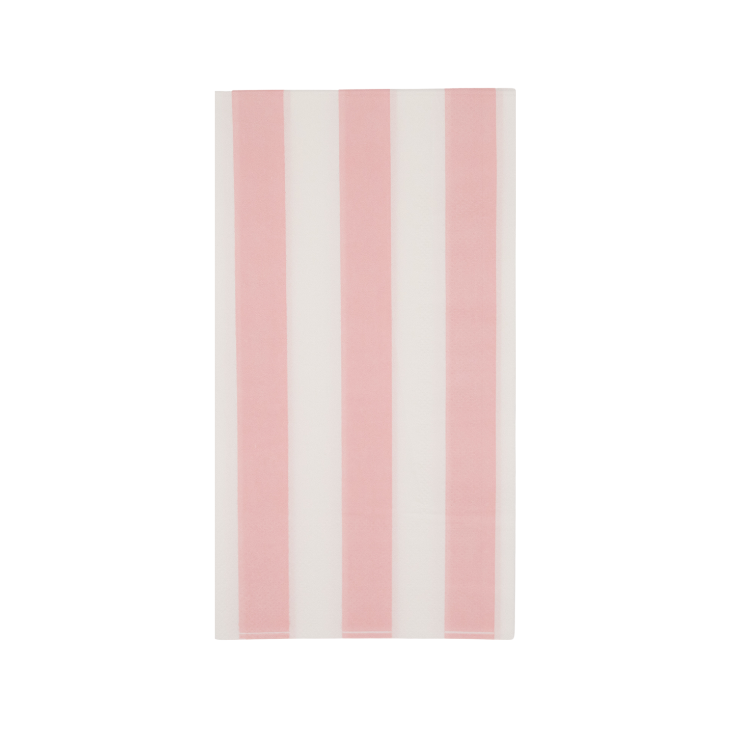 Petal Pink Cabana Stripe Guest Towel Napkins