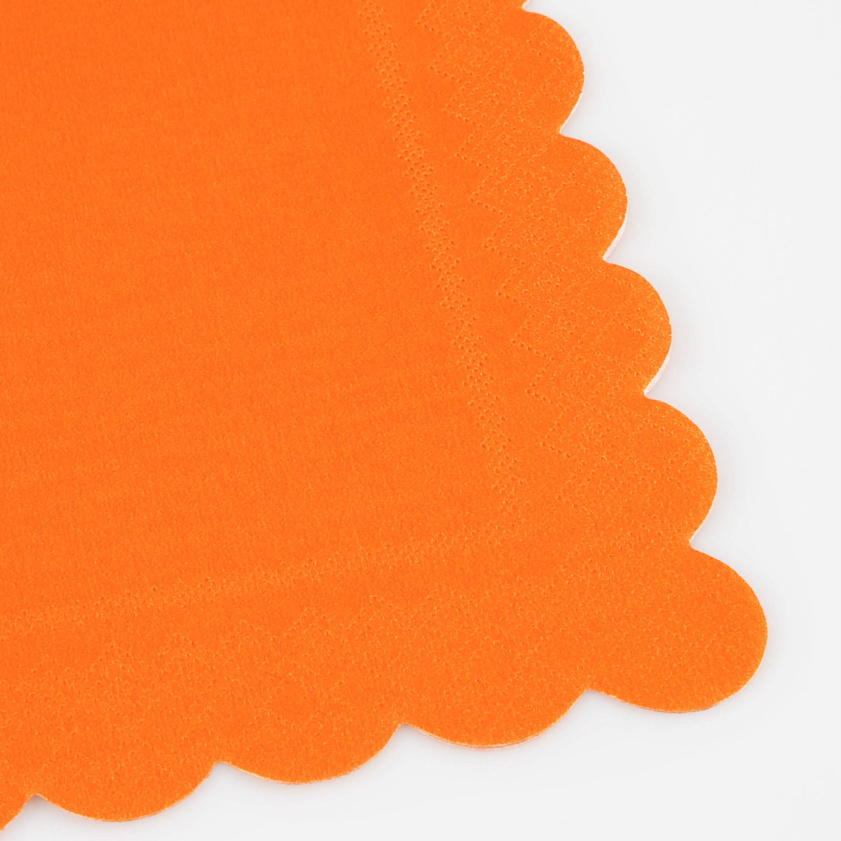 Pumpkin Orange Large Napkins by Meri Meri