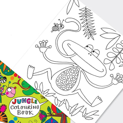 Jungle Colouring Book