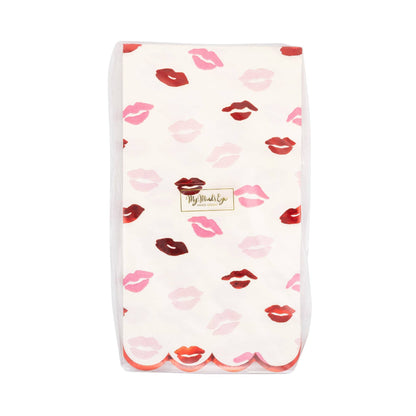 Scattered Lips Dinner Napkin