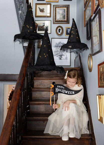 Light Up Witch Hat Set – Set of 3