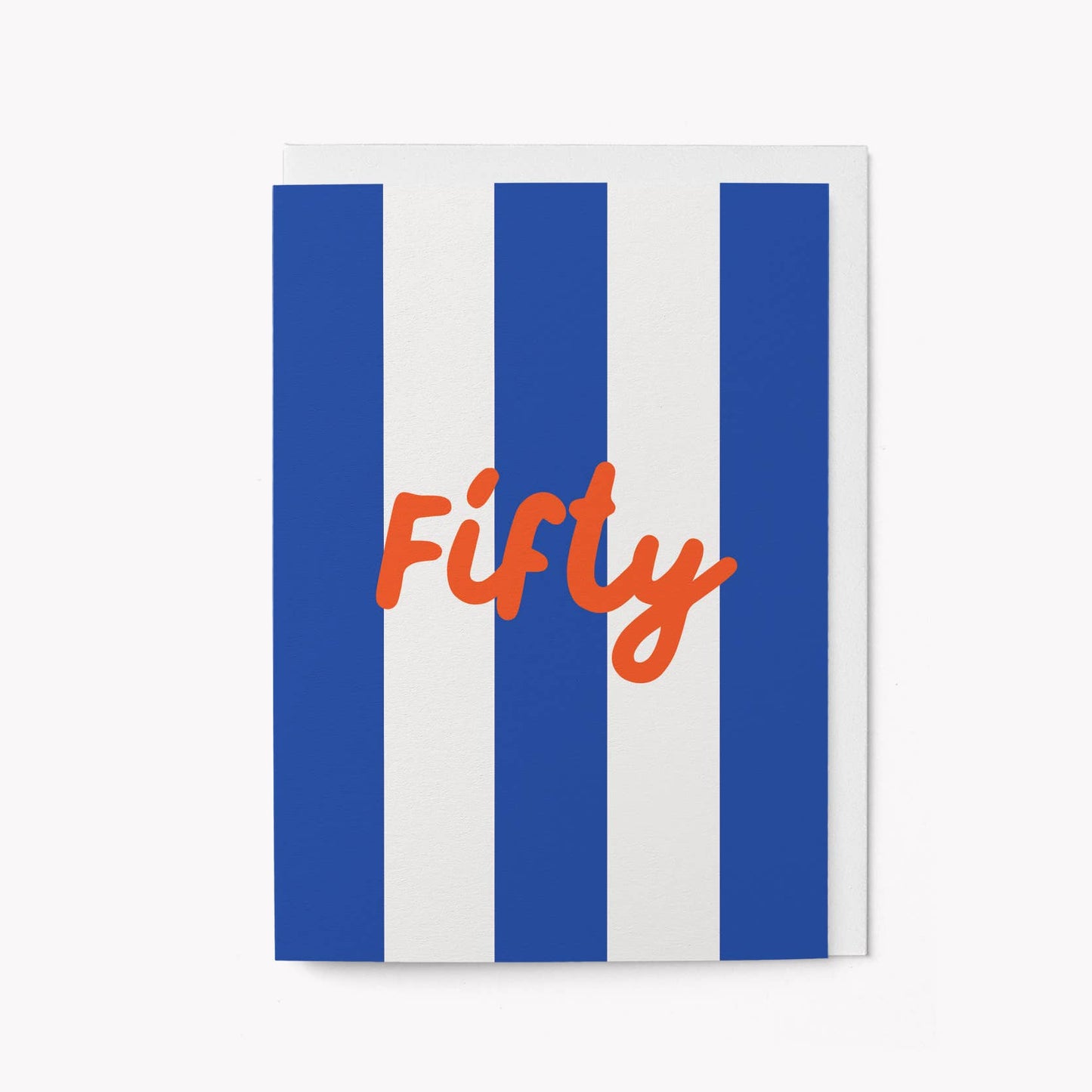 Fifty - Milestone Birthday Card