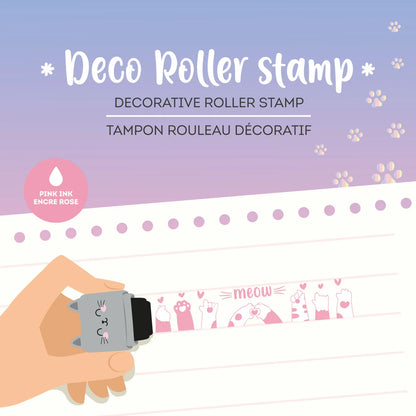 Legami Decorative Roller Stamp - Kitty
