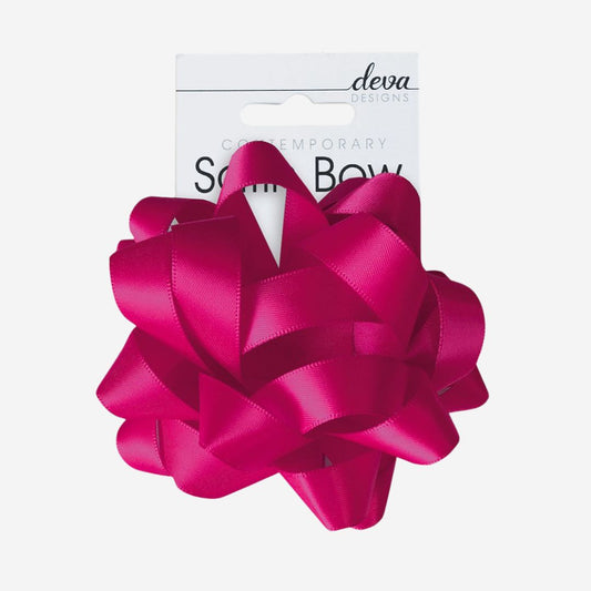 Fuchsia Silk Bow