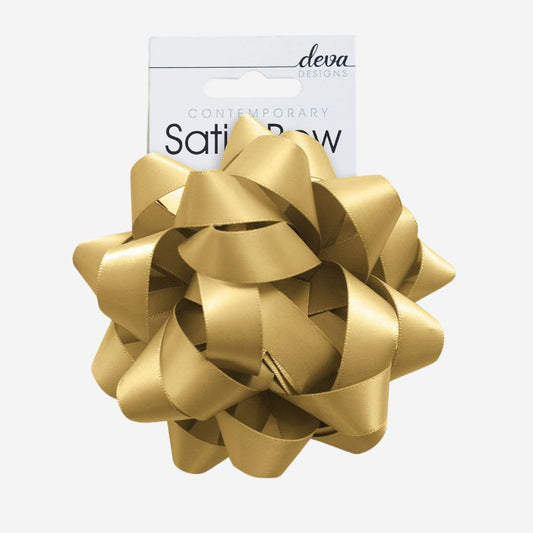 Gold Satin Bow