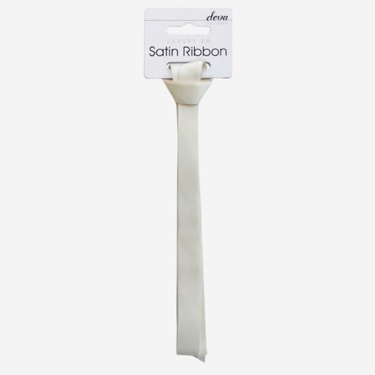 Ivory Satin Ribbon