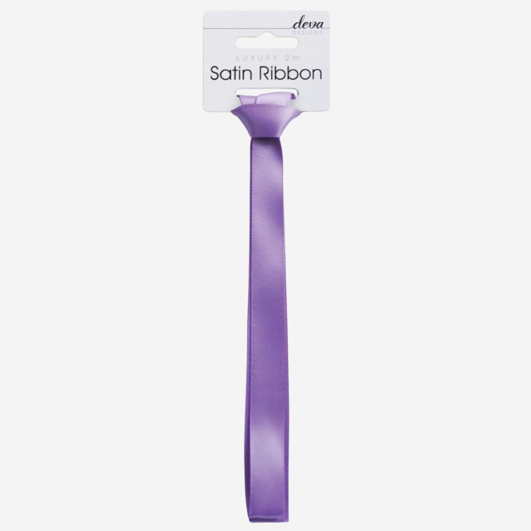 Lavender Satin Ribbon
