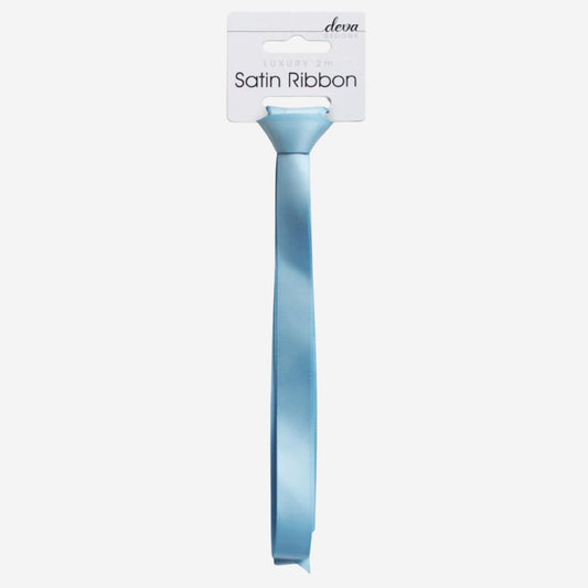 Light Blue Satin Ribbon