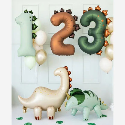 Brontosaurus Standing Inflated Foil Balloon