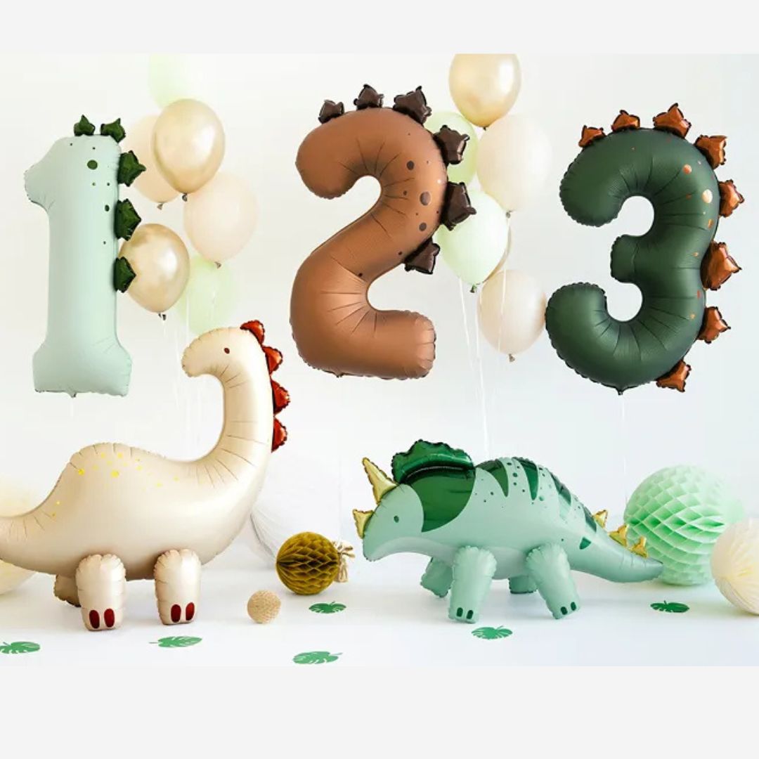 Brontosaurus Standing Inflated Foil Balloon