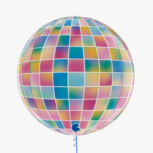 Disco Ball Orbz Inflated Foil Balloon