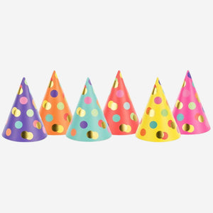 Polka Dot Party Hats