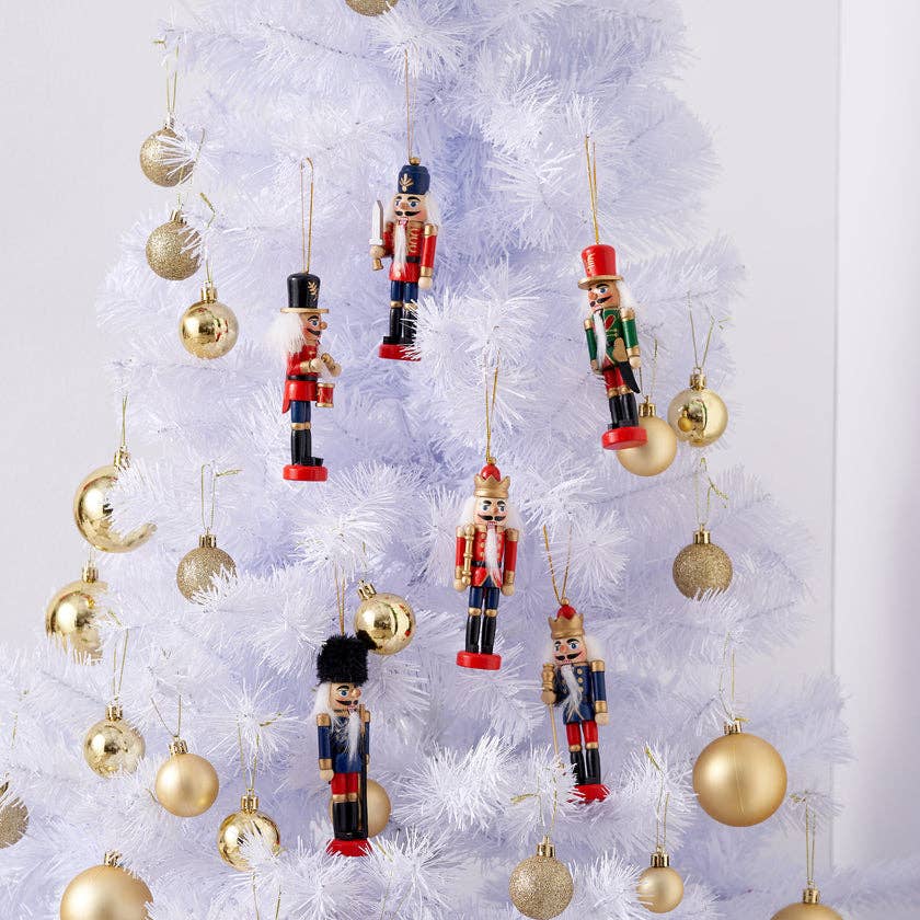 6 Christmas Nutcracker Soldiers