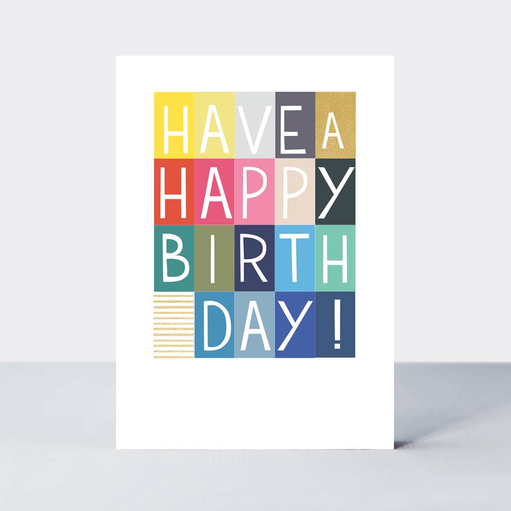 Happy Birthday Graffiti Birthday Card For Young Boy Or Girl, Teenager BDay Gift, Blan Inside With Envelope - View #5