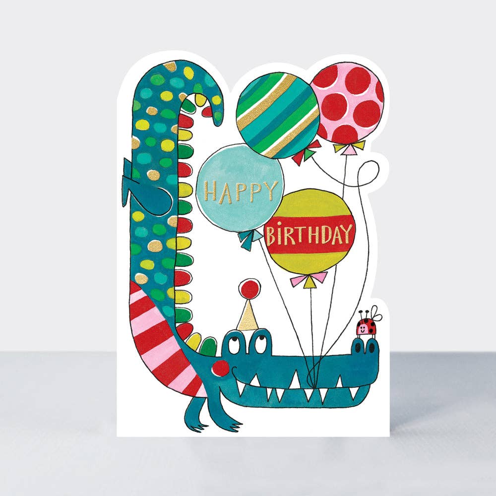 Cookie Cutters - Happy Birthday Crocodile
