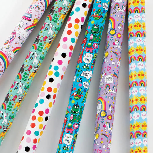 Rachel Ellen Wrapping Paper Roll – 3M (6 Assorted Designs)