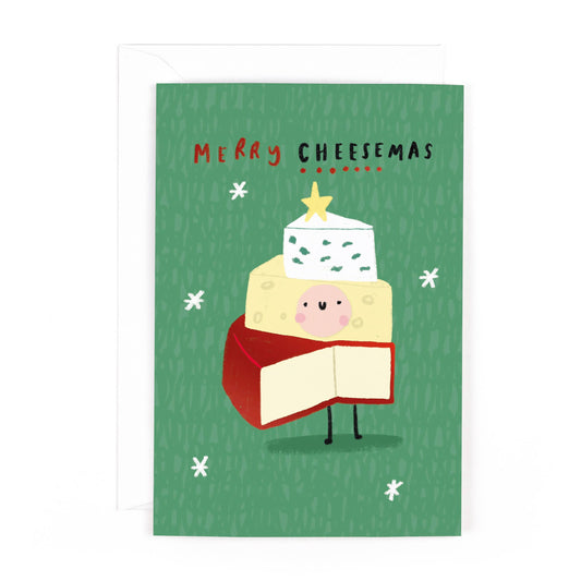 Cheeky Bum Cheesemas Christmas Card