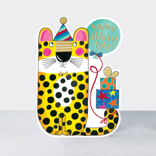Cookie Cutters - Happy Birthday Leopard