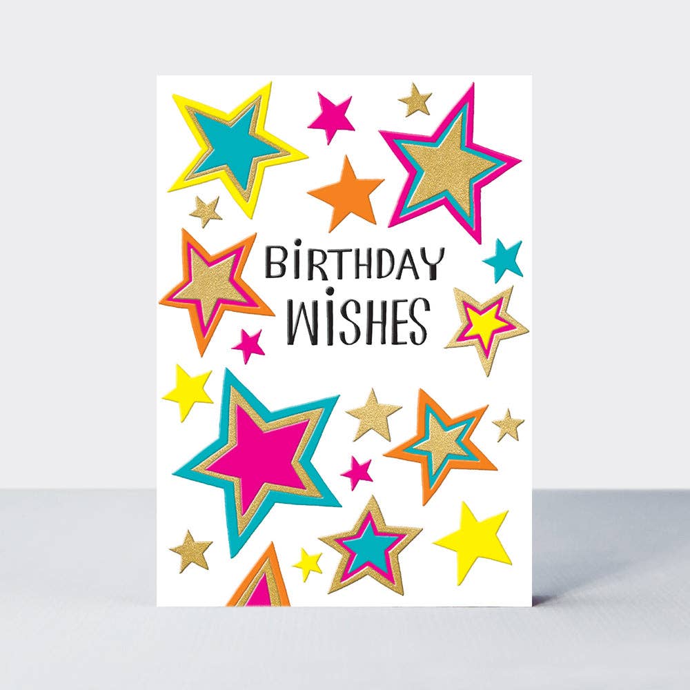 Jazz - Birthday Wishes/Stars - Birthday Card
