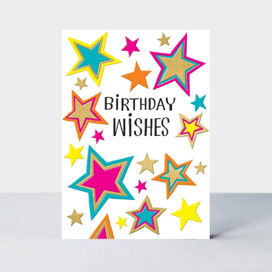 Jazz - Birthday Wishes/Stars - Birthday Card