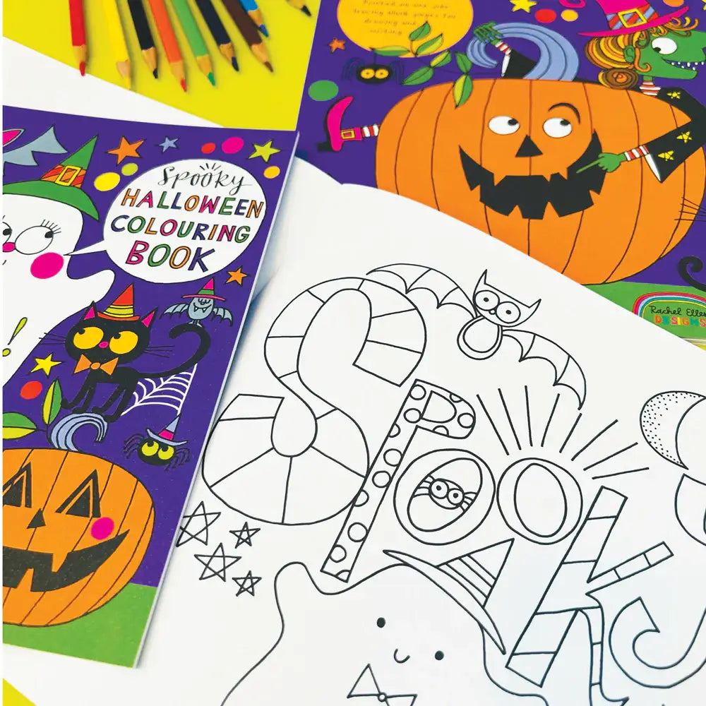 Children's Halloween Colouring Book