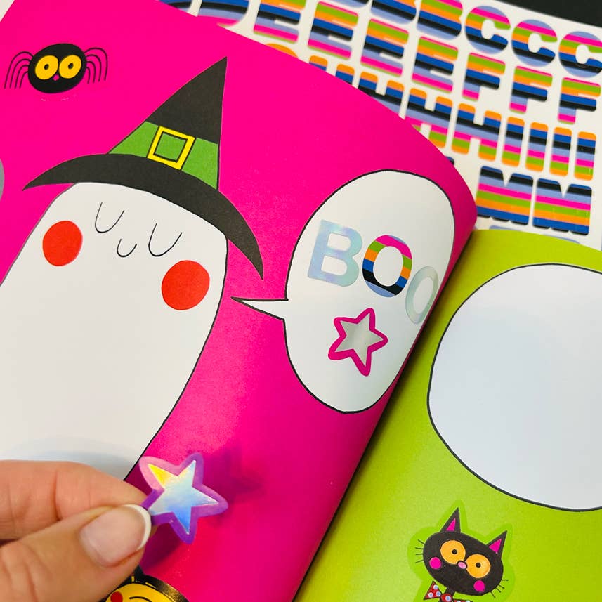 Sticker Scene Activity Books - Halloween