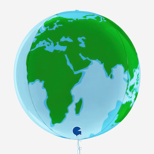 Earth Orbz Inflated Foil Balloon