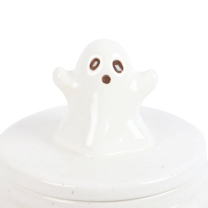Hey Boo Ghost Halloween Storage Jar